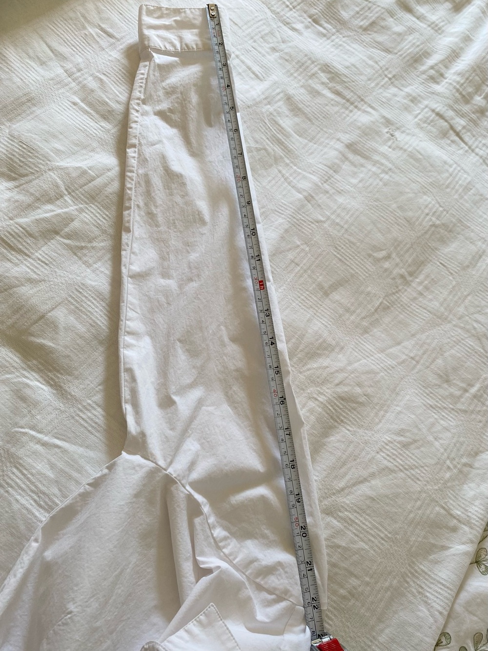 Vera Fishbaugh White Fitted Shirt 97% Cotton - Picture 10 of 12